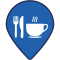 Marcador Cafés, Bares e Restaurantes