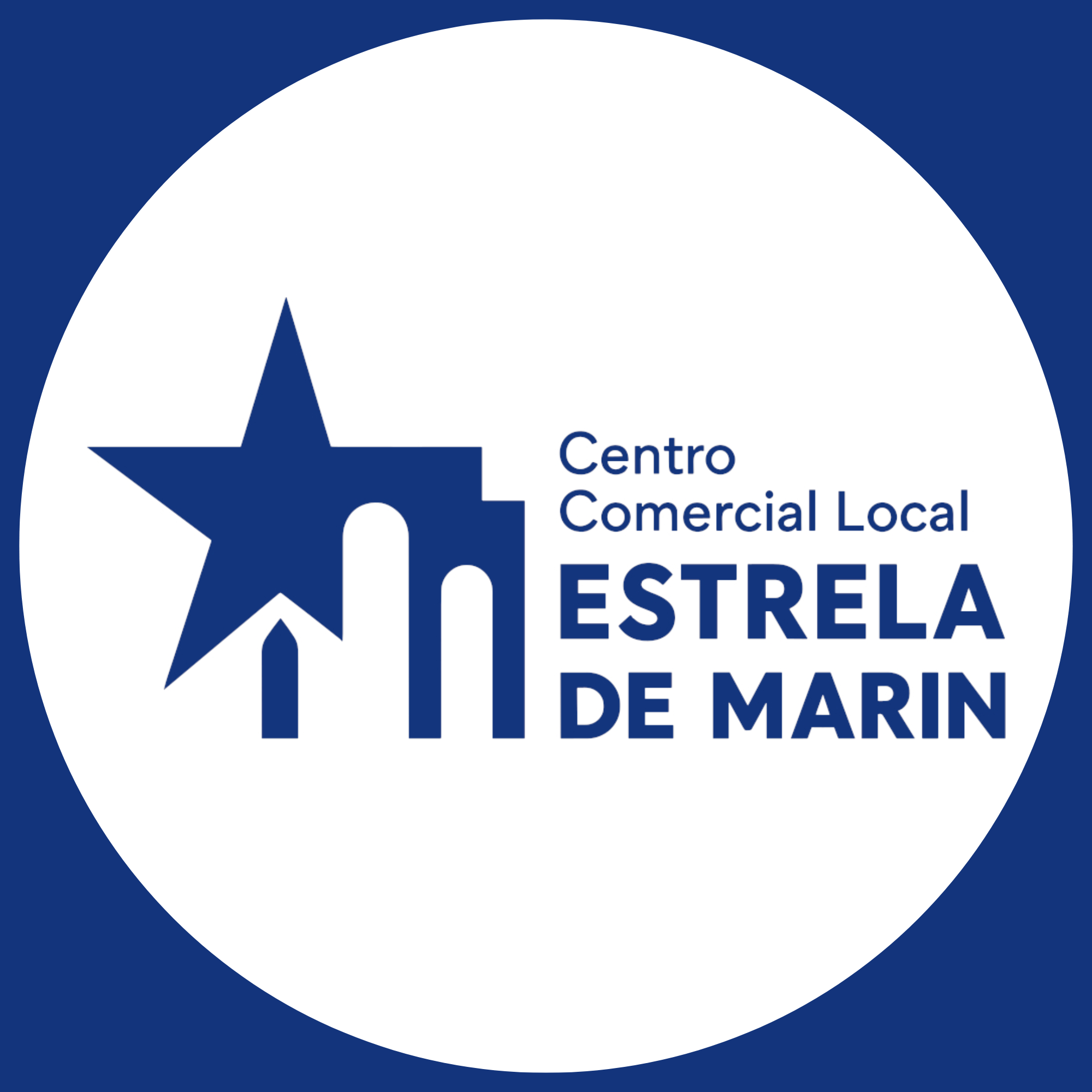Logotipo Asociación Centro Comercial Local Estrela de Marín
