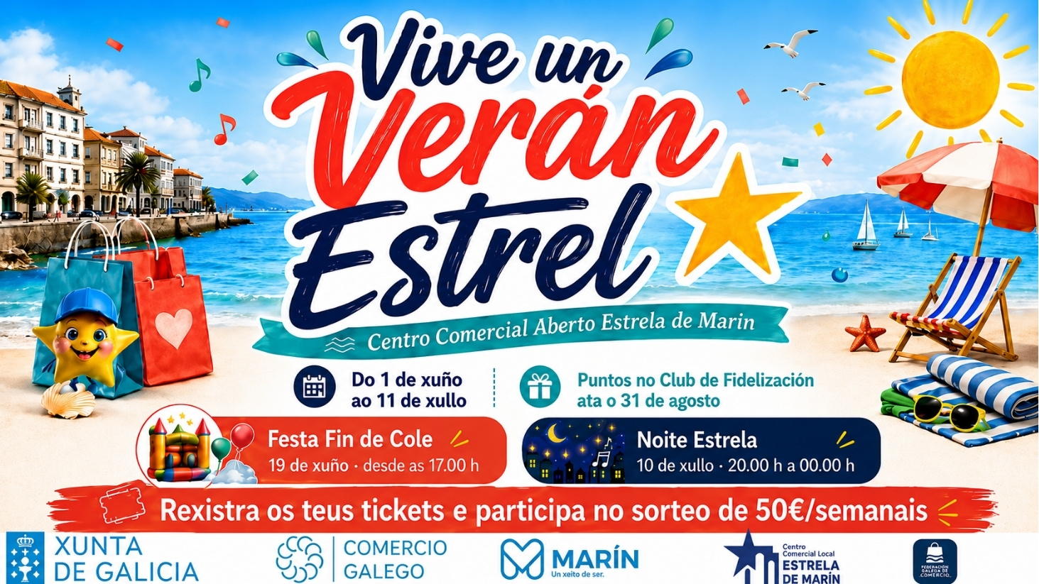 Comercio de Marín - VIVE UN VERÁN ESTRELA